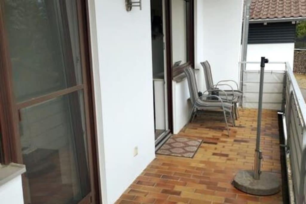 Ferienwohnung Zur Dicken Berta Wolfegg Buitenkant foto